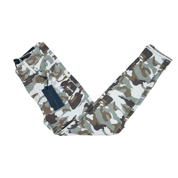 Kendall + Kylie The Sultry Ultra High Camo Skinny Jeans - Size 27 - Picture 3 of 6